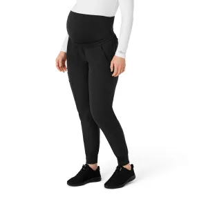 Carhartt Force Essentials Maternity Jogger Scrub Pants for Women - Black