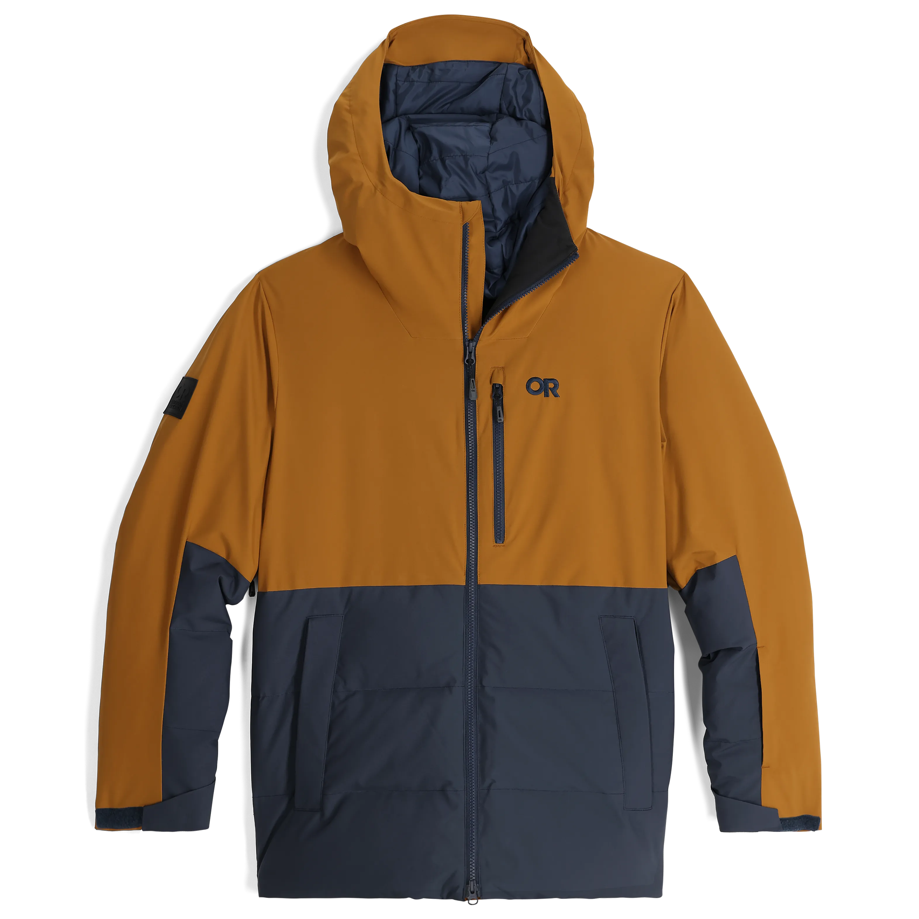 Mens Lightweight Snowcrew Down Jacket