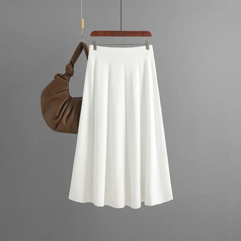 Pre Order:  Classic Umbrella Knit Skirt