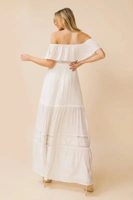 White Maxi Dress - Bella Chic Fashion Boutique